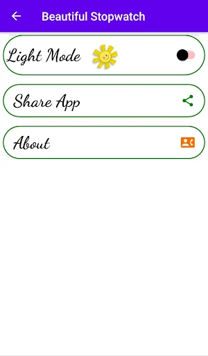 Beautiful StopWatch Screenshot 3
