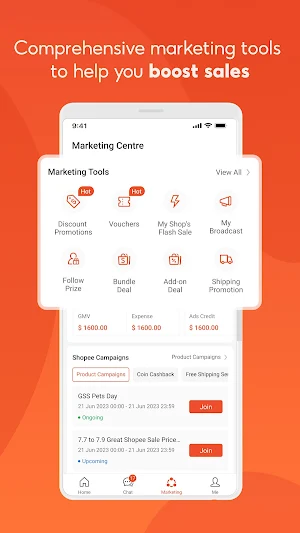 Shopee Seller Center Screenshot 2