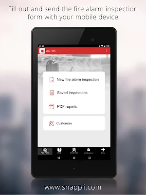 Fire Alarm Inspection Report Screenshot 0