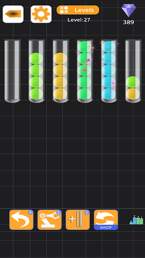 Ball Hunt: Color Sort Puzzle Screenshot 2