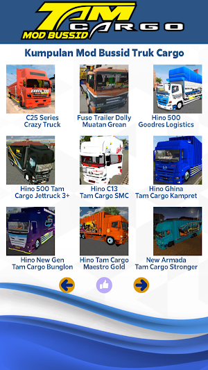 Mod Bussid Tam Cargo Screenshot 2