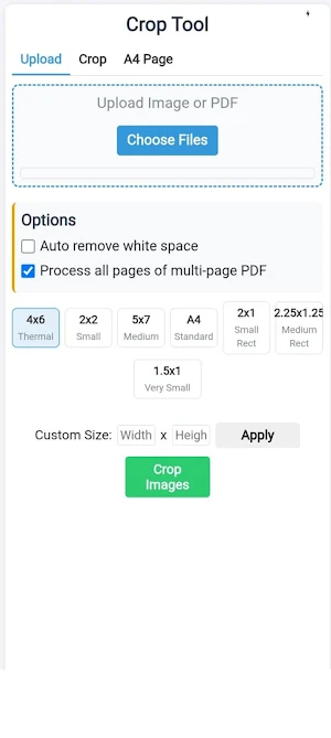 Crop Tool Screenshot 1