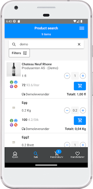 Millum Procurement Screenshot 0
