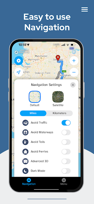 RouteLed Navigation Screenshot 3