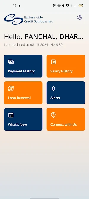 EACSI Client App Screenshot 3