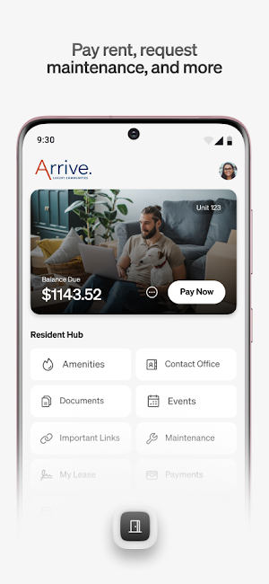 Arrive Resident Screenshot 0