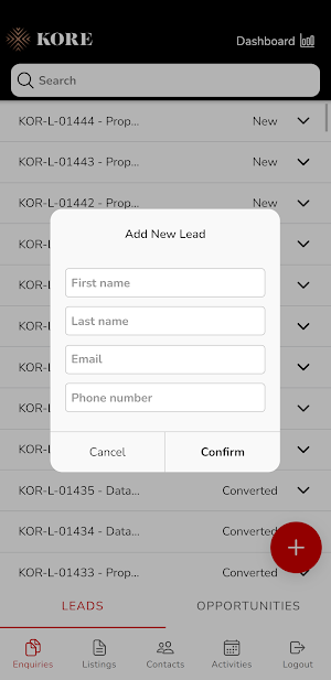 Agora-CRM Screenshot 2