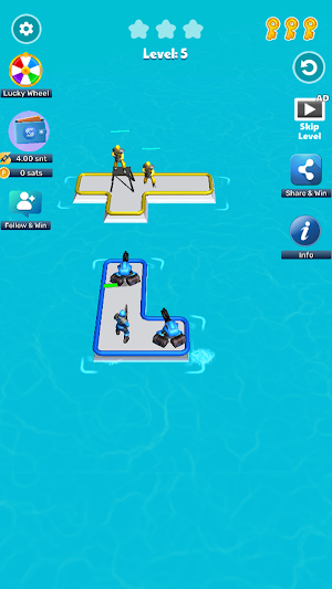 Troop Raft War Arena Screenshot 2