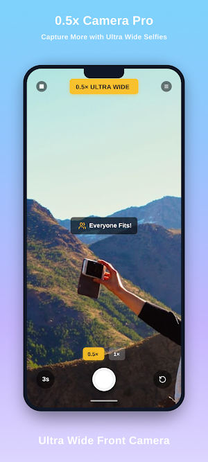 0.5x Camera Pro Screenshot 0