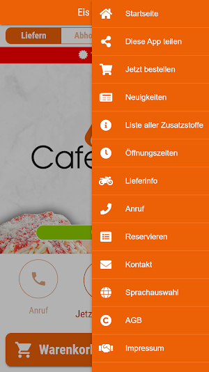 Eis Café Nero Screenshot 2