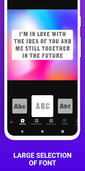 Text on Photo - Font Editor Screenshot 3