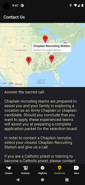 U.S. Army Chaplain Careers screenshot 6