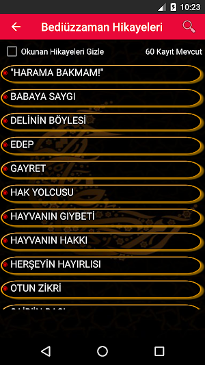 Bediüzzamandan Kısa Hikayeler Screenshot 1