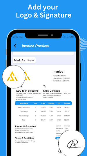 SmartInvo: Easy Invoice Maker Screenshot 3