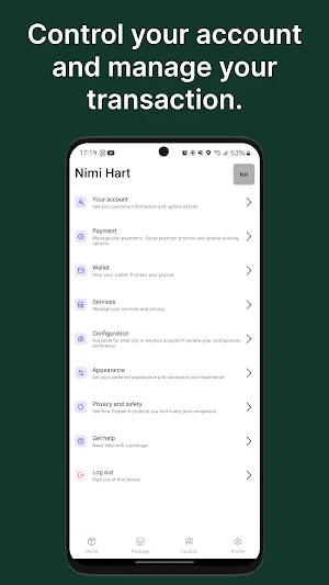 Dispatch - carpool & delivery Screenshot 3
