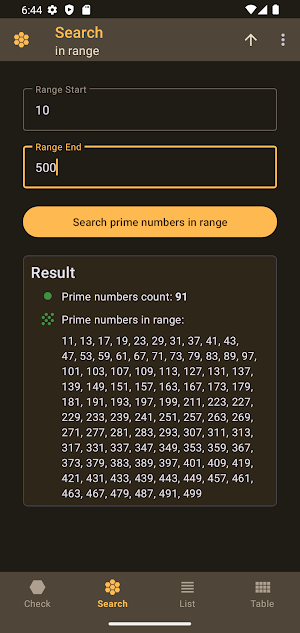 Prime Numbers - primeN Screenshot 2