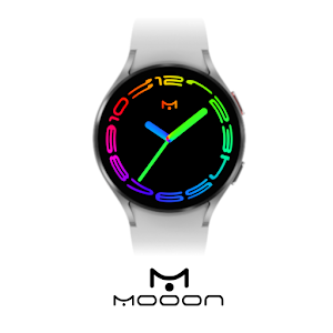 Mooon Colors Watch Face Screenshot 0