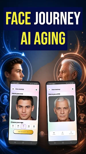 Face Journey - AI Aging Screenshot 0