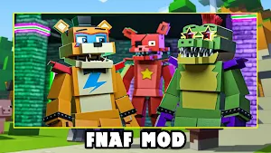 FNAF Mod for Minecraft PE Screenshot 2