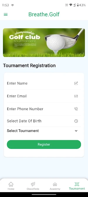 Breathegolf Screenshot 2