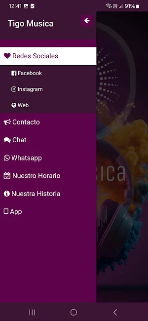 Tigo Música Screenshot 1