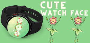 Flowers watch face theme Screenshot 1