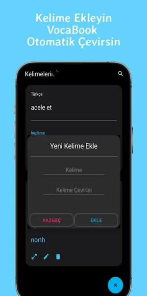 VocaBook - Kelime Defterim Screenshot 1