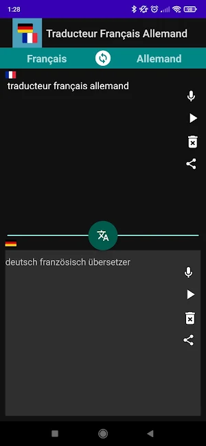 German French Translator Screenshot 0