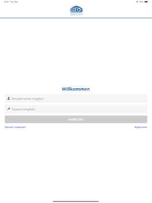 mein mbg Serviceportal Screenshot 3