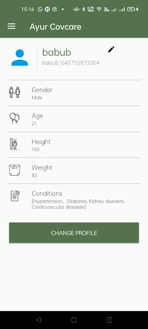 Ayur Covcare Screenshot 0