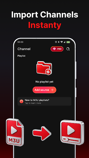 Watch IPTV Player & Smarter Screenshot 1
