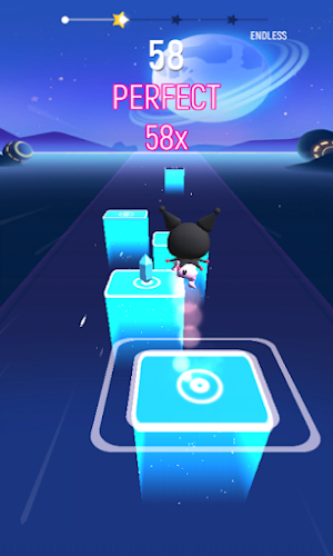 Tiles Music Kuromi Hop Sanrio Screenshot 1