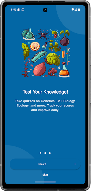 Smart Bio Quiz Chapters Screenshot 2