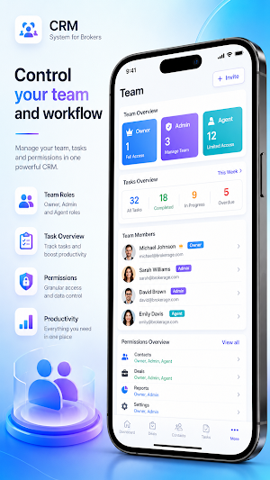 CRM - System for Brokers Screenshot 3