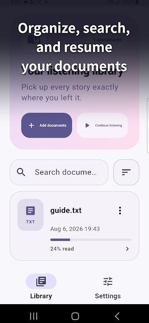 VoiceBook Screenshot 0