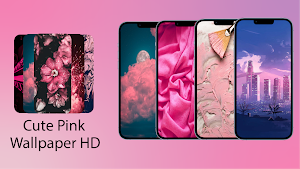 Cute Pink Wallpaper - HD Screenshot 0