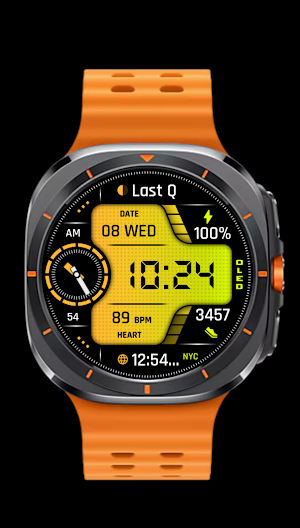 Oled - Digital v8 | watch face Screenshot 1