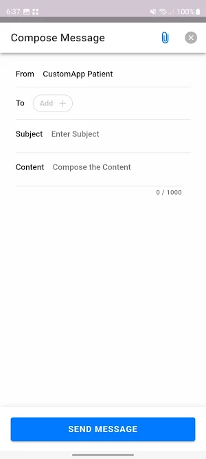 Oaks Health Portal Screenshot 0