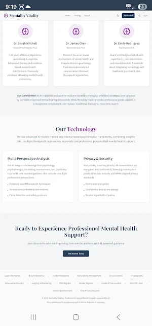 Mentality Vitality Screenshot 3