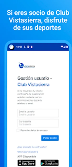 Club Vistasierra Screenshot 0