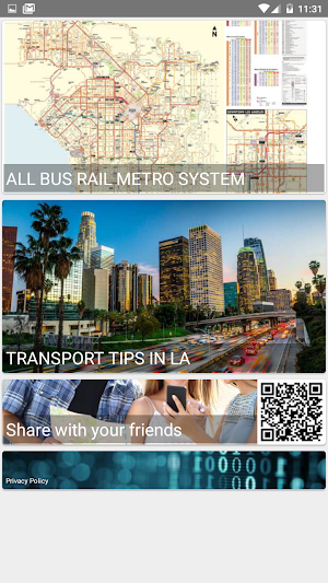 LOS ANGELES METRO RAIL BUS WAY Screenshot 0