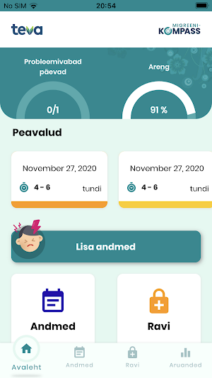 Migreenikompass - Peavalud kontrolli alla! Screenshot 0