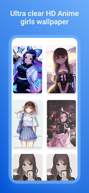 Anime girl wallpaper Screenshot 0