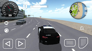 Police Car City Driving Screenshot 0