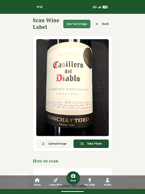 Clean Wine Scanner Screenshot 3