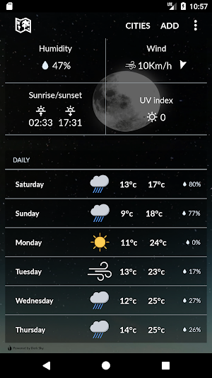 Moldova Weather Screenshot 1
