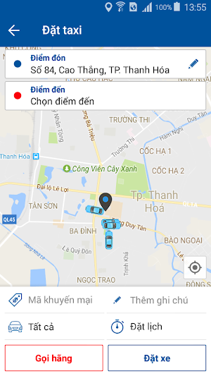 Taxi Bắc Trung Nam Screenshot 1