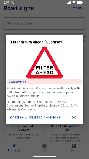 UK Road Signs Theory Test Screenshot 1