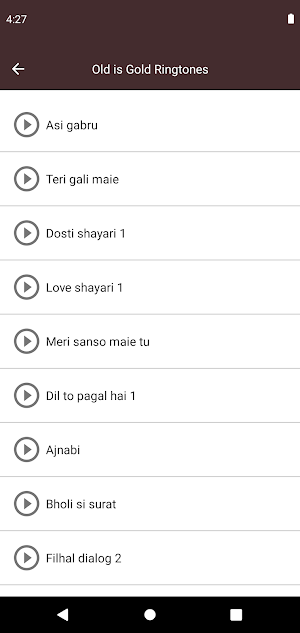 Old is Gold Ringtones Screenshot 1