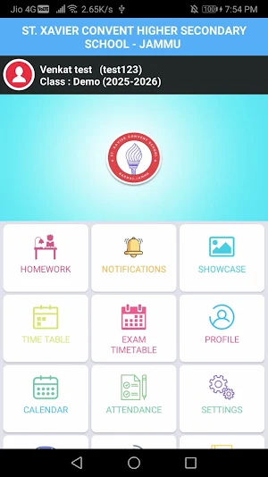 St. Xavier Convent H.S.S-Jammu Screenshot 1